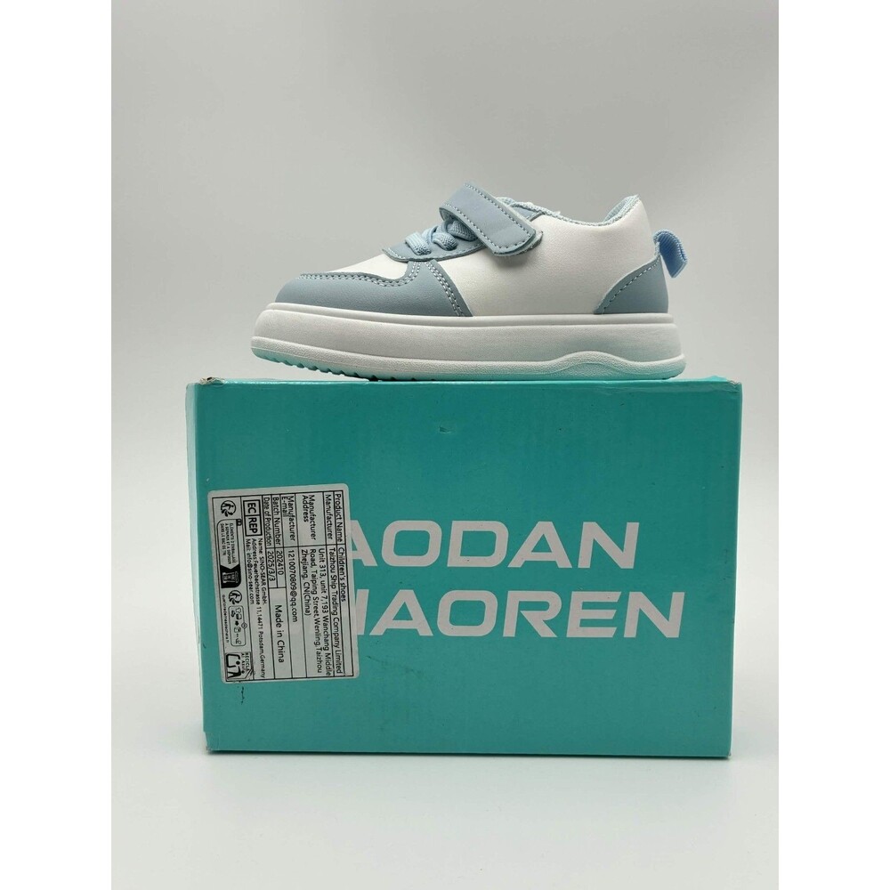 Daodan Maoren Kids Sneakers Blue White EU 23 Hook Loop Casual Shoes